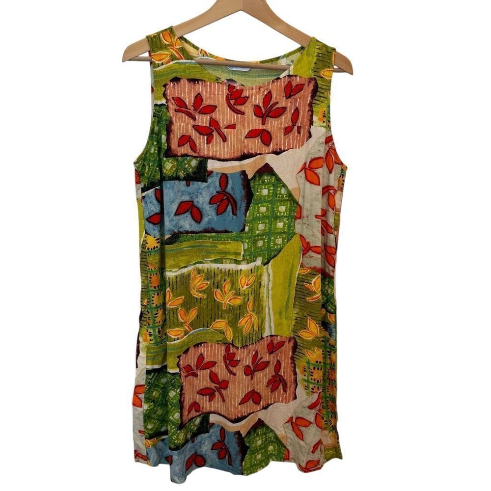 Jams World Mixed Medley Hawaiian Sundress Size L